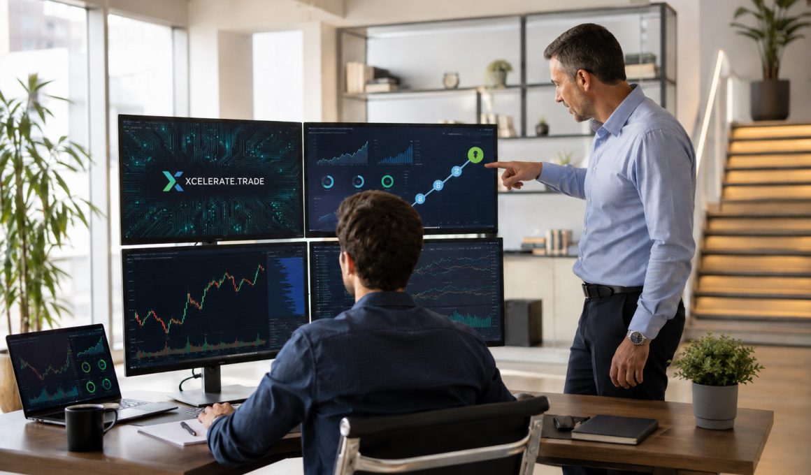 How Does Xcelerate Trade Decide When a Trader Is Ready for the Next Level
